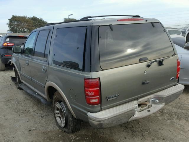 1FMRU1765XLB36916 - 1999 FORD EXPEDITION GREEN photo 3