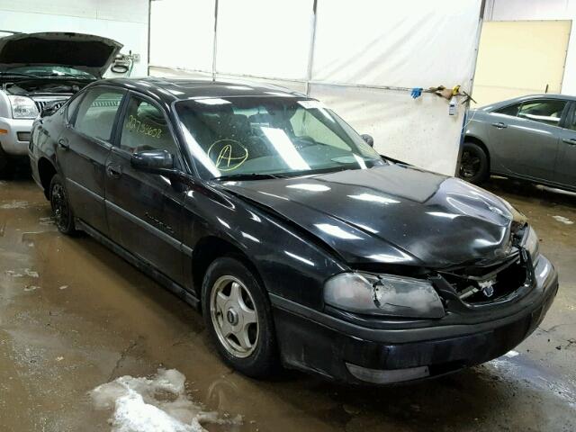 2G1WH55K5Y9308964 - 2000 CHEVROLET IMPALA LS BLACK photo 1