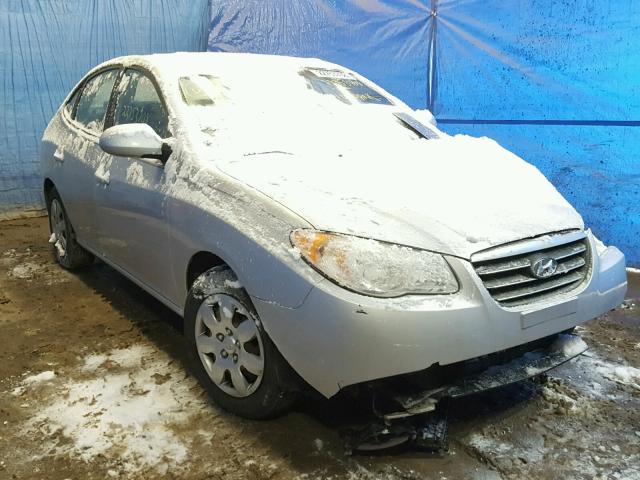 KMHDU46D78U386164 - 2008 HYUNDAI ELANTRA GL SILVER photo 1