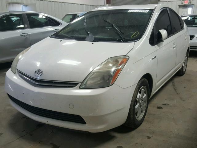 JTDKB20U067502721 - 2006 TOYOTA PRIUS WHITE photo 2