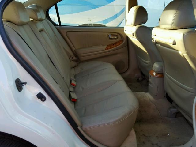 JNKDA31A53T115959 - 2003 INFINITI I35 WHITE photo 6