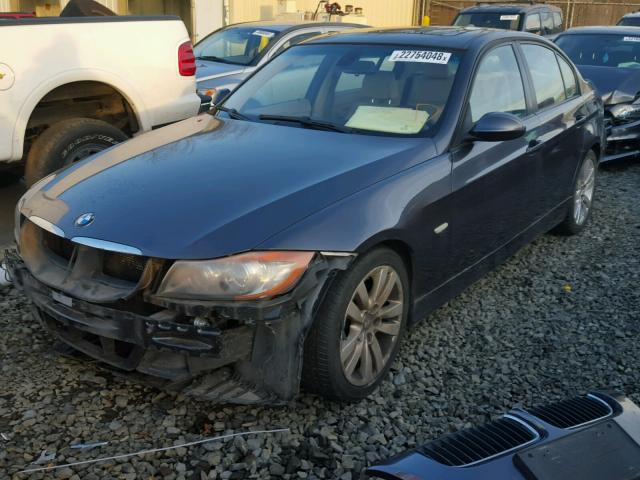 WBAVB13546PS64025 - 2006 BMW 325 I GRAY photo 2