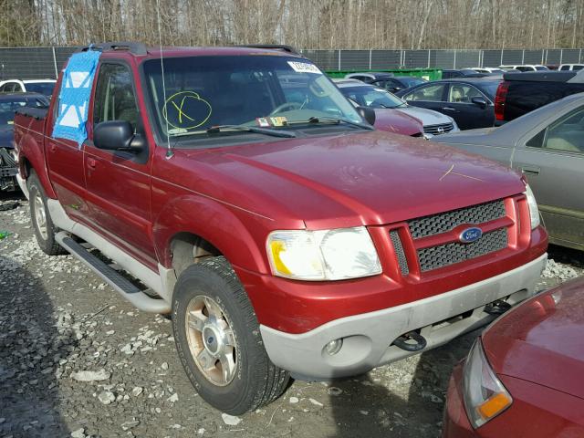 1FMZU77E23UB00177 - 2003 FORD EXPLORER S MAROON photo 1