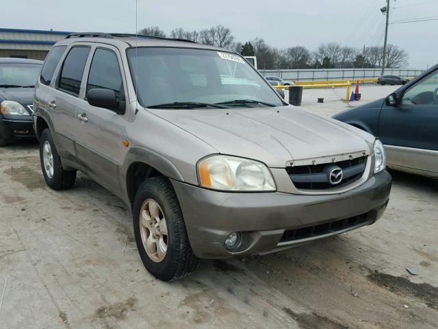 4F2CU091X2KM62652 - 2002 MAZDA TRIBUTE LX TAN photo 1