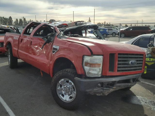 1FTSW21R68EC02369 - 2008 FORD F250 SUPER RED photo 1