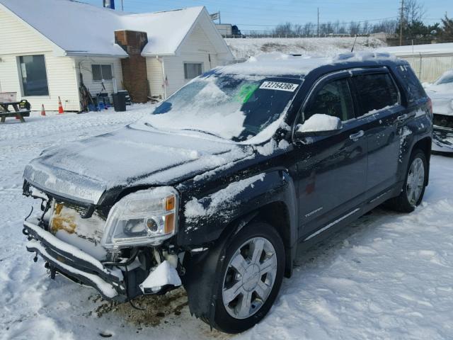 2GKFLXE58C6139405 - 2012 GMC TERRAIN SL GRAY photo 2