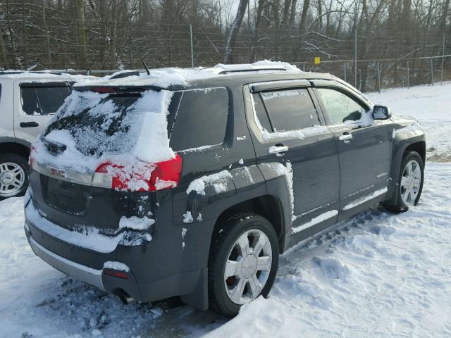 2GKFLXE58C6139405 - 2012 GMC TERRAIN SL GRAY photo 4