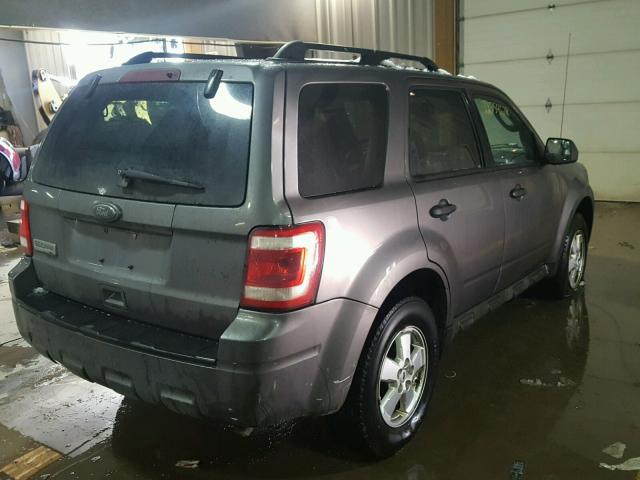 1FMCU0D74AKD43565 - 2010 FORD ESCAPE XLT GRAY photo 4