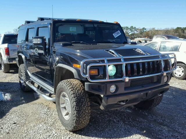 5GRGN23U56H113929 - 2006 HUMMER H2 BLACK photo 1