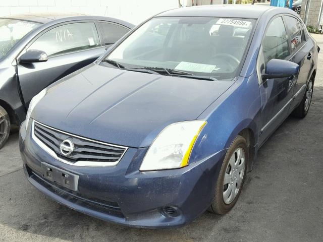 3N1AB6AP1BL696681 - 2011 NISSAN SENTRA 2.0 BLUE photo 2