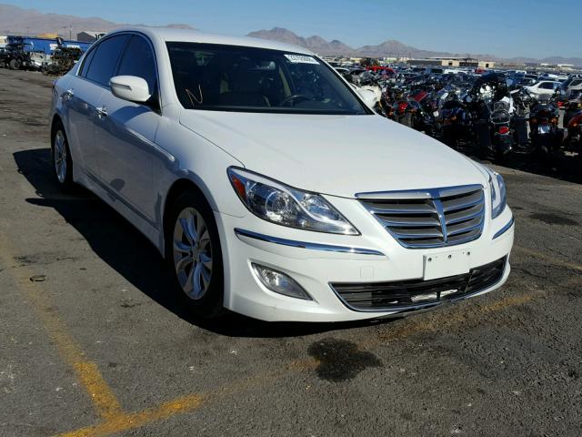 KMHGC4DD2DU246049 - 2013 HYUNDAI GENESIS 3. WHITE photo 1