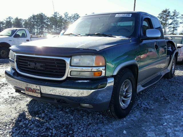 2GTEC19T211200643 - 2001 GMC NEW SIERRA TWO TONE photo 2