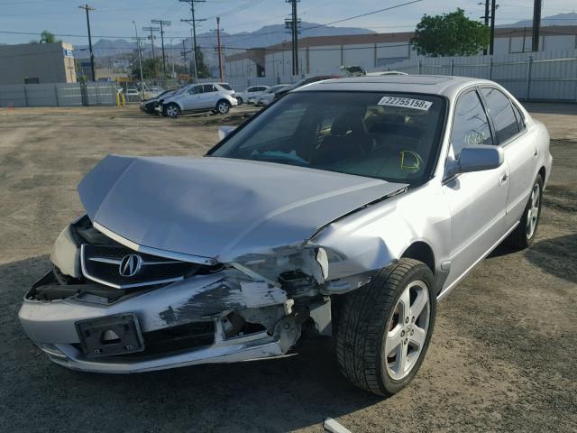 19UUA56813A080529 - 2003 ACURA 3.2TL TYPE SILVER photo 2