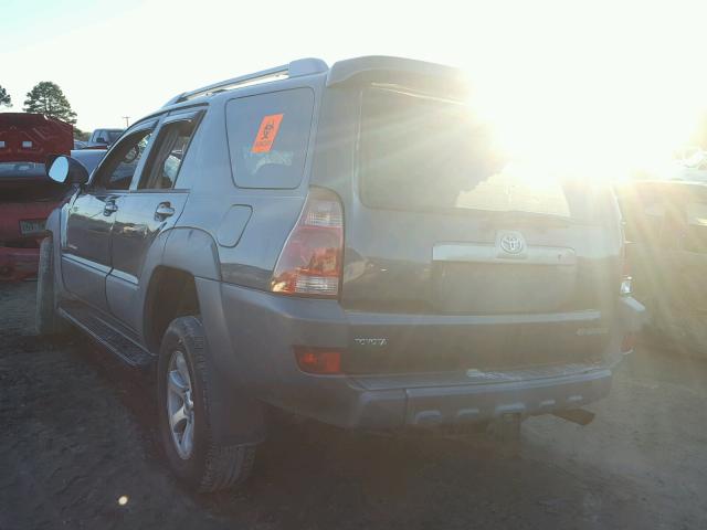 JTEZT14R530009578 - 2003 TOYOTA 4RUNNER SR GRAY photo 3