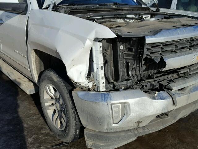 3GCUKREC9GG314559 - 2016 CHEVROLET SILVERADO WHITE photo 9