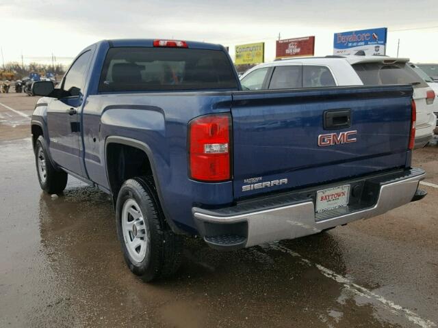 1GTN1LEHXJZ114782 - 2018 GMC SIERRA C15 BLUE photo 3