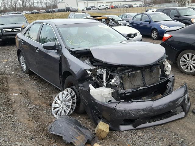 4T4BF1FK1DR279772 - 2013 TOYOTA CAMRY L GRAY photo 1