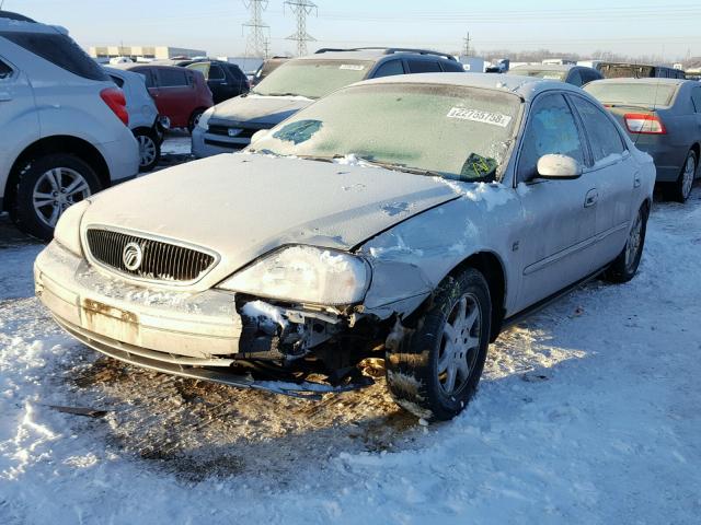 1MEHM55SX1G607870 - 2001 MERCURY SABLE LS P SILVER photo 2