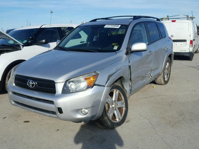 JTMBD32V965032111 - 2006 TOYOTA RAV4 SPORT SILVER photo 2