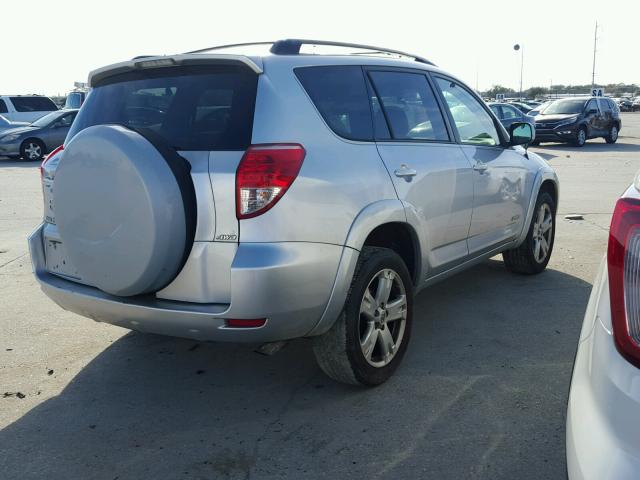 JTMBD32V965032111 - 2006 TOYOTA RAV4 SPORT SILVER photo 4