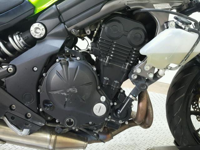 JKAEXEE15CDA05253 - 2012 KAWASAKI EX650 EC GREEN photo 12