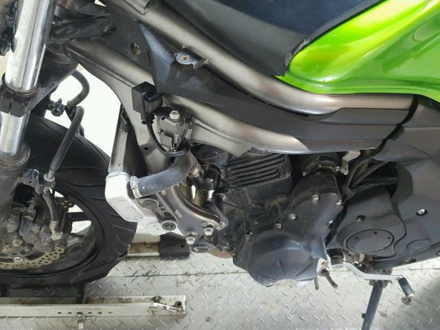 JKAEXEE15CDA05253 - 2012 KAWASAKI EX650 EC GREEN photo 15