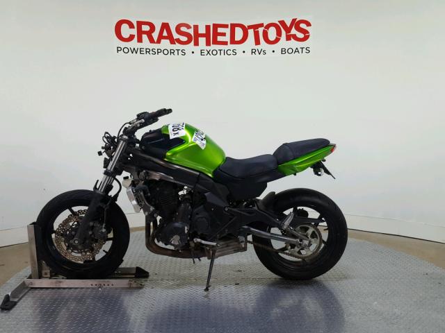 JKAEXEE15CDA05253 - 2012 KAWASAKI EX650 EC GREEN photo 5