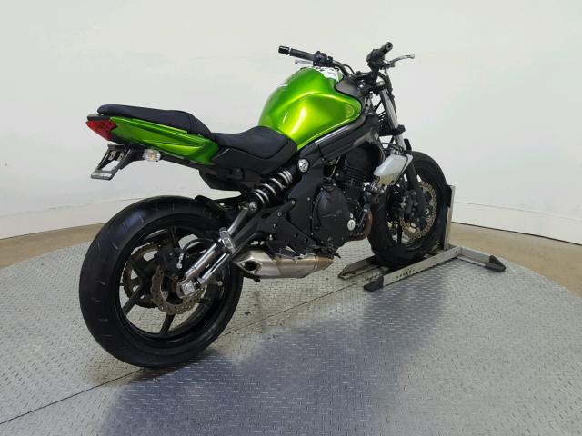 JKAEXEE15CDA05253 - 2012 KAWASAKI EX650 EC GREEN photo 8