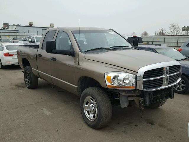 3D7KS28A98G148107 - 2008 DODGE RAM 2500 S GOLD photo 1