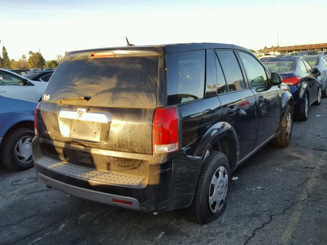 5GZCZ33D57S805380 - 2007 SATURN VUE BLACK photo 4