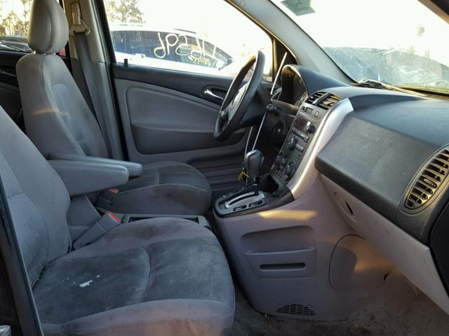 5GZCZ33D57S805380 - 2007 SATURN VUE BLACK photo 5