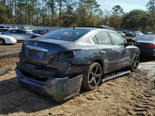 1N4AA51E89C832857 - 2009 NISSAN MAXIMA S GRAY photo 4