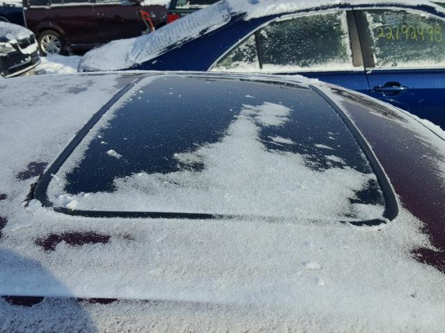 2HGES26744H601494 - 2004 HONDA CIVIC EX მუქწითელი ფოტო 9