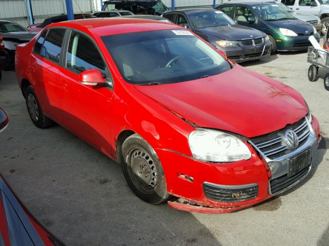 3VWGG71K37M124111 - 2007 VOLKSWAGEN JETTA RED photo 1