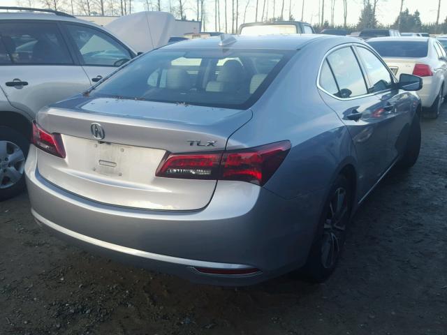 19UUB2F51FA006906 - 2015 ACURA TLX TECH SILVER photo 4
