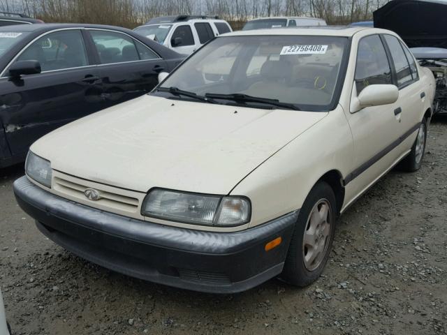 JNKCP01P9MT213892 - 1991 INFINITI G20 WHITE photo 2