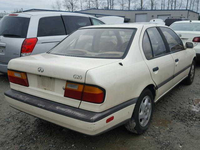 JNKCP01P9MT213892 - 1991 INFINITI G20 WHITE photo 4