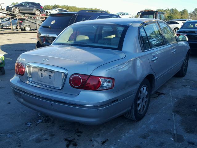 KNALD124345028968 - 2004 KIA AMANTI GRAY photo 4