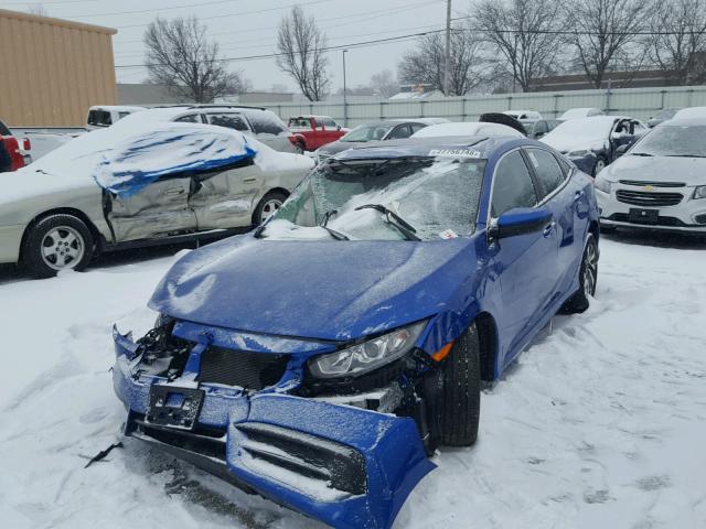 19XFC2F75GE086425 - 2016 HONDA CIVIC EX BLUE photo 2