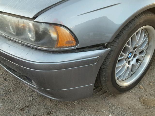 WBADT63402CK27844 - 2002 BMW 530 I AUTO CHARCOAL photo 9