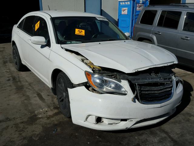 1C3CCBBB0CN142827 - 2012 CHRYSLER 200 TOURIN WHITE photo 1