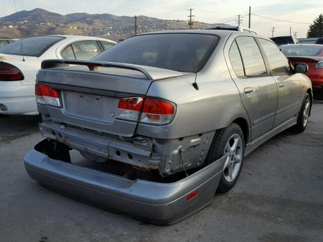 JNKCP11A7XT000770 - 1999 INFINITI G20 SILVER photo 4