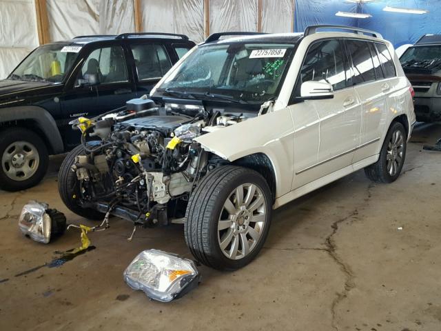 WDCGG8HB5CF883538 - 2012 MERCEDES-BENZ GLK 350 4M WHITE photo 2