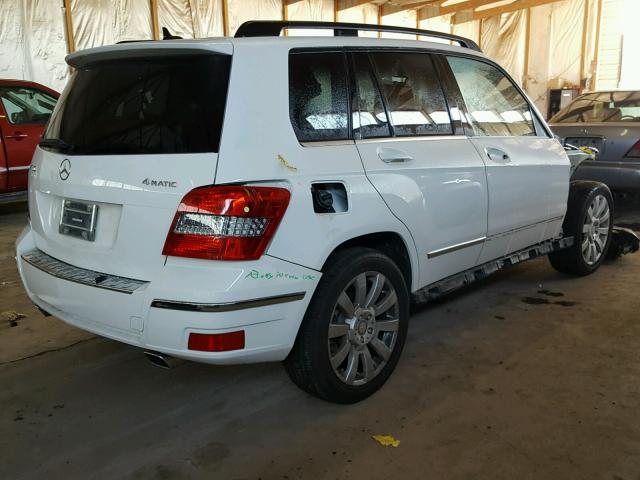 WDCGG8HB5CF883538 - 2012 MERCEDES-BENZ GLK 350 4M WHITE photo 4