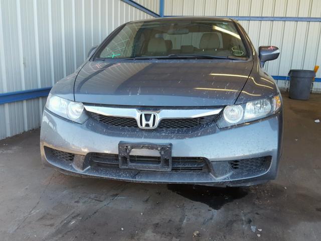 JHMFA3F20AS001770 - 2010 HONDA CIVIC HYBR GRAY photo 9