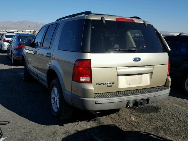 1FMZU73E22ZA12334 - 2002 FORD EXPLORER X GOLD photo 3