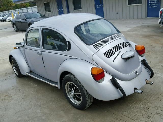 1142308271 - 1972 VOLKSWAGEN BEETLE SILVER photo 3