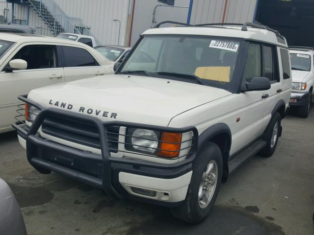 SALTY1249XA216809 - 1999 LAND ROVER DISCOVERY WHITE photo 2