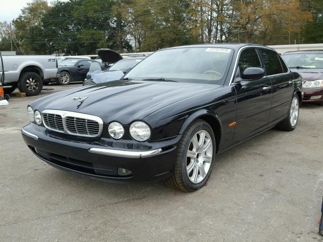 SAJWA79C55SG45918 - 2005 JAGUAR XJ8 L BLACK photo 2