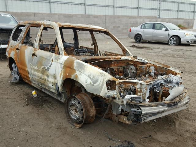 JF1SG65645H705662 - 2005 SUBARU FORESTER 2 BURN photo 1